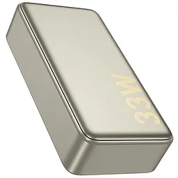 Портативний ЗП Power Bank Hoco Q27 Jewel 22.5W+PD33W 10000 mAh Titanium gold - мініатюра 2