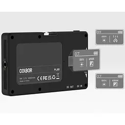 Накамерне світло Colbor PL8B LED Bi-Color Ra98+ 2500-9000К [103997] - мініатюра 2
