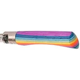 Ніж Old Bear Rainbow S, 420 steel, wood handle,, rainbow - мініатюра 5