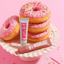 Набір 4 бальзамів-блисків для губ Blessed Honey & Crystal Sorbet & Sweet Candy & Velvet Coral Lip Gloss Balms Wishlist - мініатюра 2