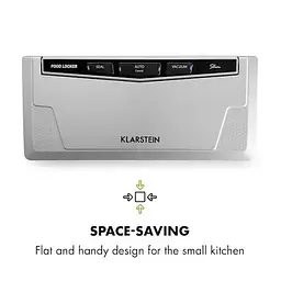 Тонкий вакуумний запаювач Klarstein FoodLocker 130 Вт (10030778) - мініатюра 3
