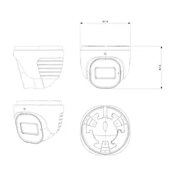 Камера відеоспостереження Provision-ISR DI-350A-28 (2.8) - мініатюра 4