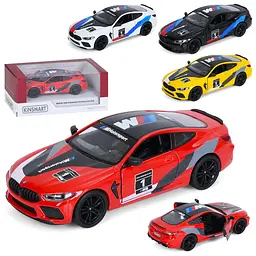 Машинка металева інерційна 1:38 гумові колеса двері (KT5425WF) - мініатюра 1