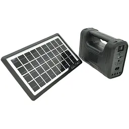 Ліхтар Voltronic 8017A Solar 4000 mAh + Сонячна панель (26237) - мініатюра 2
