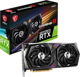 Відеокарта GeForce RTX 3060 Ti 8GB MSI Gaming X (RTX 3060 Ti GAMING X 8G LHR) Б/В