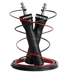 Скакалка швидкісна Power System PS-4079 Hi-Spedd Jump Rope Black 3 м (4079BR-0)