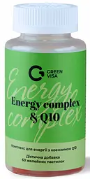 Енергетичний комплекс Energy Complex & Q10 Грін Віза 60 желейних пастилок - мініатюра 1