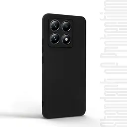 Чехол-накладка для смартфона Xiaomi 14T, противоударный, силиконовый, термополиуретановый (ТПУ), с защитой камеры и корпуса, черный, защита всего корпуса, ArmorStandart (ARM79368) - мініатюра 2