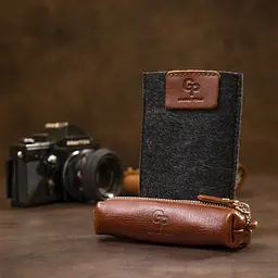 Шкіряна ключниця GRANDE PELLE 13х3х5 см acs0025818 - мініатюра 8