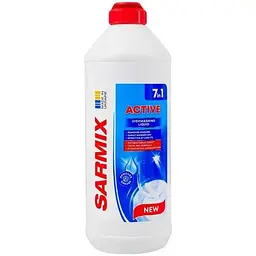 Гель для миття посуду SARMIX 500мл 7в1 Актив