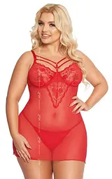 Комплект білизни Softline Aldona, 3XL (червоний)
