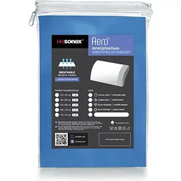 Набір наволочок Sonex Aero Blue Sapphire 50х70 см 2 шт. (SO102221) - мініатюра 3