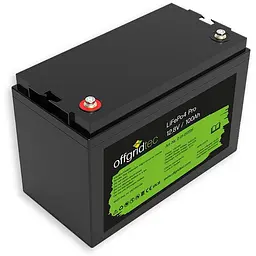 Акумулятор Offgridtec LiFePO4 12.8V 100Ah 100А BMS 1280Wh - мініатюра 2