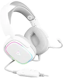 Ігрова гарнітура ModeCom Volcano RGB Prometheus 7.1 White USB - мініатюра 2