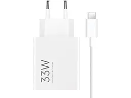 Мережевий зарядний пристрій Xiaomi Wall Charger 33 W Type-C Cable White (BHR9956EU) - мініатюра 2