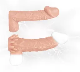 Насадка на член Kokos Nude Sleeve NS 005, S - мініатюра 2