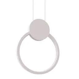 Люстра підвісна Brille в спальню LED 10W NW WH (BL-718S/1) - мініатюра 5