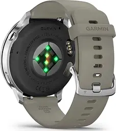 Смарт-годинник Garmin Venu 4 45 mm Silver with Silver Gray Silicone Band (010-03014-01/41) - мініатюра 3