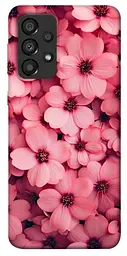 Чохол Demsky Pink flowers для Samsung Galaxy A33 5G