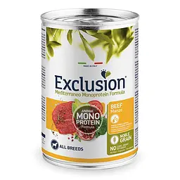 Консерва Exclusion Adult Beef All Breed для собак з яловичиною 400 г