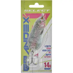 Блешня Select Grandex 14 g 63 mm S48 - мініатюра 2