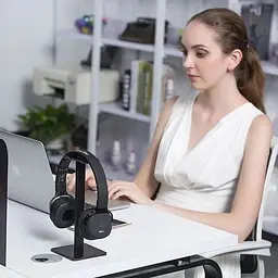 Підставка для навушників гарнітури New Bee NB-Z1B Black - мініатюра 6