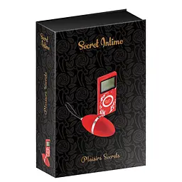 Віброяйце Secret Intime Plaisirs Secrets 7.9 см (червоний) - мініатюра 7