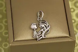 Кулон Xuping Jewelry синочки матері 1.8 см сріблястий