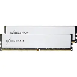 Модуль пам'яті Exceleram DDR4 16GB (2x8) 3200 MHz White Sark (EBW4163222AD)