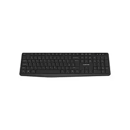 Клавіатура Canyon KB-W01 Water resistant Wireless UA Black (CNE-CKEYW01) - мініатюра 1