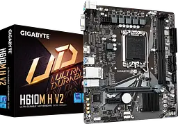 Mатеринська плата Gigabyte H610M H V2 LGA 1700 (H610M H V2) - мініатюра 4