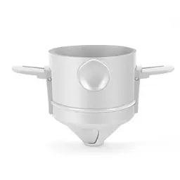 Пуровер/воронка/фільтр Semi Coffee Maker багаторазова, White для ручного заварювання кави