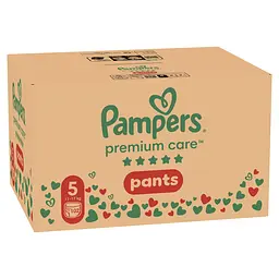 Уцінка. Набір трусики-підгузки Pampers Premium Care Pants 5 (11-17 кг) 102 шт. - мініатюра 2