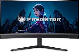 Монiтор 34" Acer Predator X34V3bmiiphuzx (UM.CXXEE.301) Black - мініатюра 2