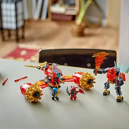 Конструктор LEGO Ninjago Штормовий робот-вершник Кая 333 деталей (71830) - мініатюра 3