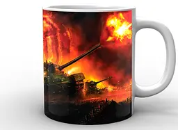 Кружка GeekLand World of Tanks Світ танків постер WT.02.005 - мініатюра 2