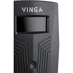 Пристрій безперебійного живлення Vinga LCD 600VA plastic case (VPC-600P) - мініатюра 8
