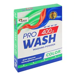 Пральний порошок ProWash Color для кольорових речей 400 г - мініатюра 2