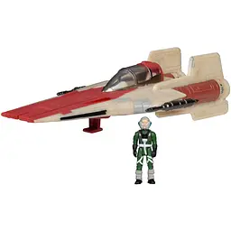 Ігрова колекційна фігурка Star Wars Small Vehicle Транспорт та фігурка A-Wing 7.5см det0018267