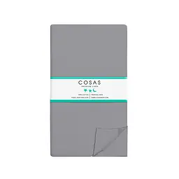 Простирадло Cosas на резинці 90х200 shadow, графіт (Graphite_90x200x20) - мініатюра 2