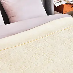 Плед-покривало Ideia Royal 240х220 см молоко (8000029916 молоко) - мініатюра 3