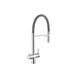 Змішувач для кухні з підключенням до фільтру Kroner KRP Edelstahl Klassisch - ESG03815GRA CV027934 Нержавіюча сталь - мініатюра 2