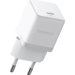 Мережевий зарядний пристрій Baseus Palm 1-USB-C 30W Moon White (P10111605213-00) [127627] - мініатюра 2