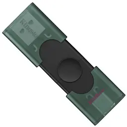 USB-флешнакопичувач Kingston 256GB DataTraveler Duo USB 3.2/Type-C чорний/зелений (DTDEG2/256GB)