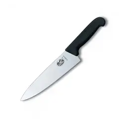 Кухонний ніж Victorinox Fibrox розділочний 20 см, чорний (5.2063.20)