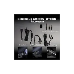 Навушники ASUS ROG Kithara Black (90YH0470-BHUA00) - мініатюра 9