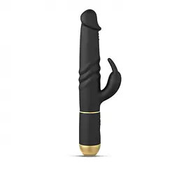 Вібратор-кролик Dorcel Furious 2.0 27 см чорний - мініатюра 2