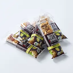 Батончик Nuts & Berries горіховий з імбиром, лаймом та чорним шоколадом органічний 40 г - мініатюра 3
