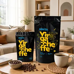 Кава в зернах NewTea Yirgacheffe, 250 г - мініатюра 2