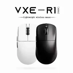 Безпровідна миша VXE R1 SE, Paw3395, 2 кГц, Біла - мініатюра 2
